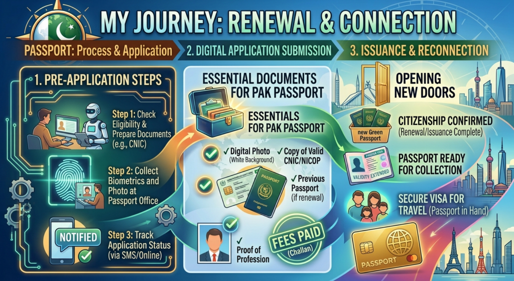 passport application process Pakistan